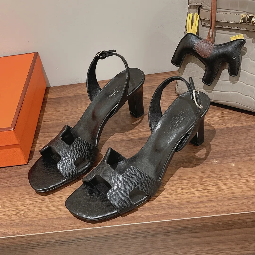 Hermes Eternite Sandal Noir / - Image 4