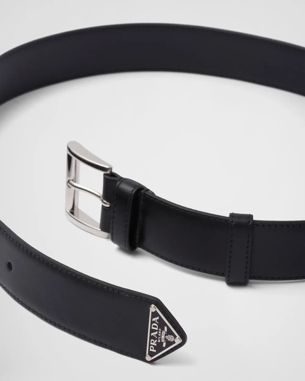Alternative view of Prada Leather Belt Black 1CC545_8NQ_F0002