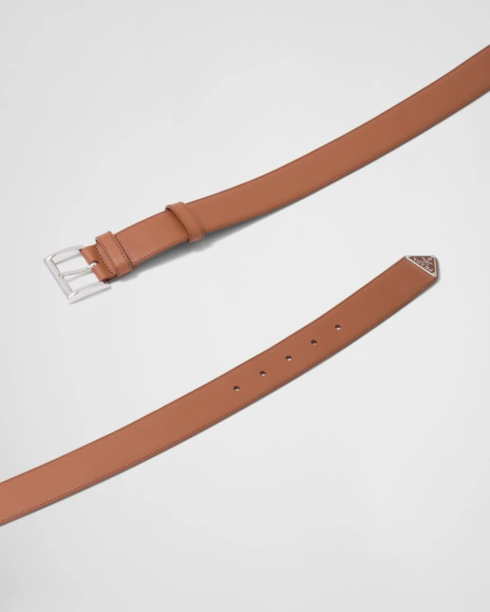Alternative view of Prada Leather Belt Cognac 1CC545_8NQ_F0046