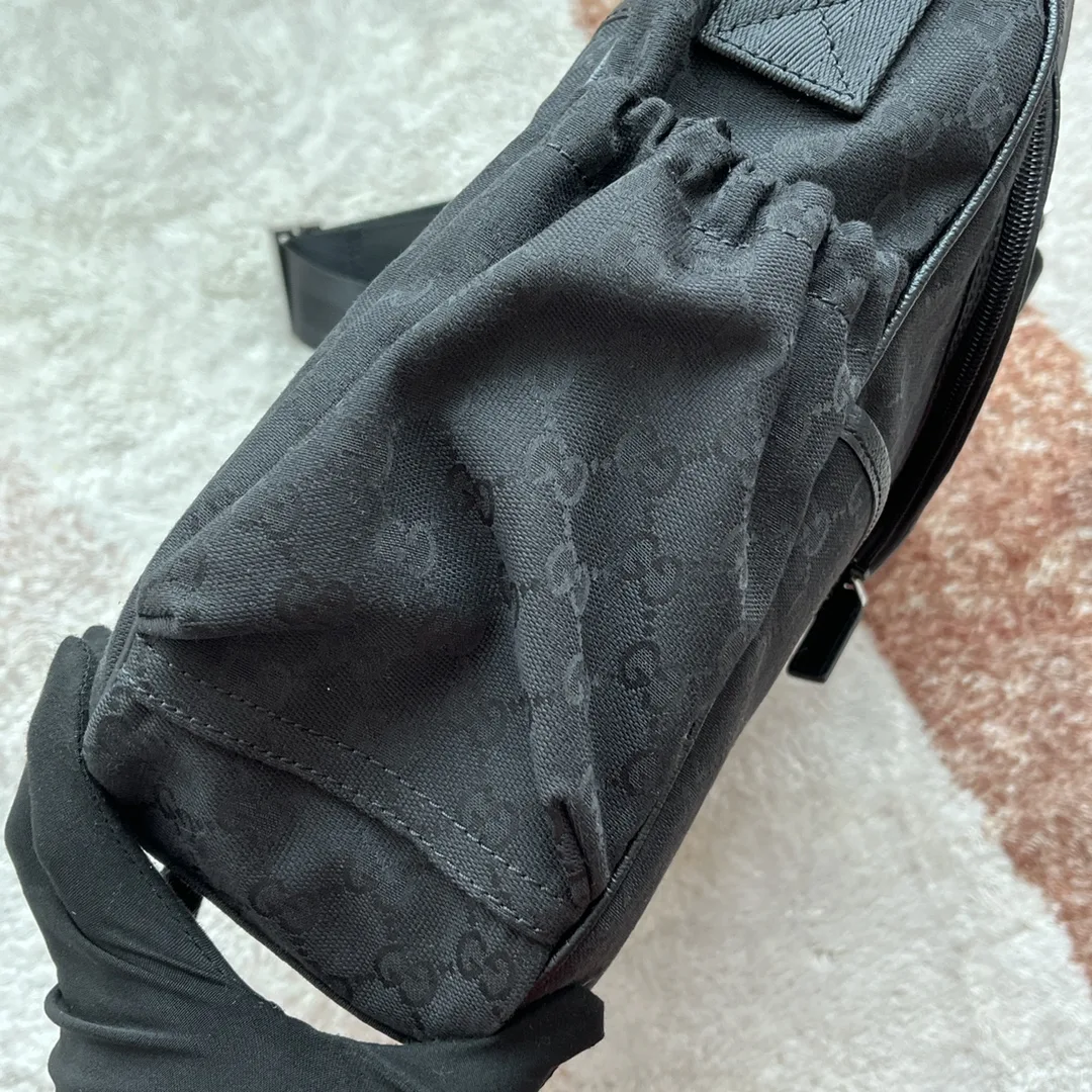 Gucci Original GG Baby Changing Bag Black - Image 3