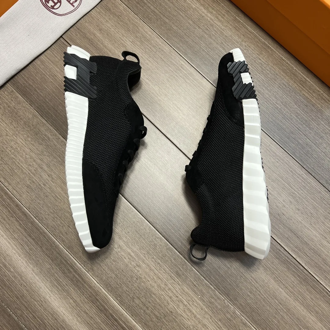 Hermes Bouncing Sneakers Black - Image 8