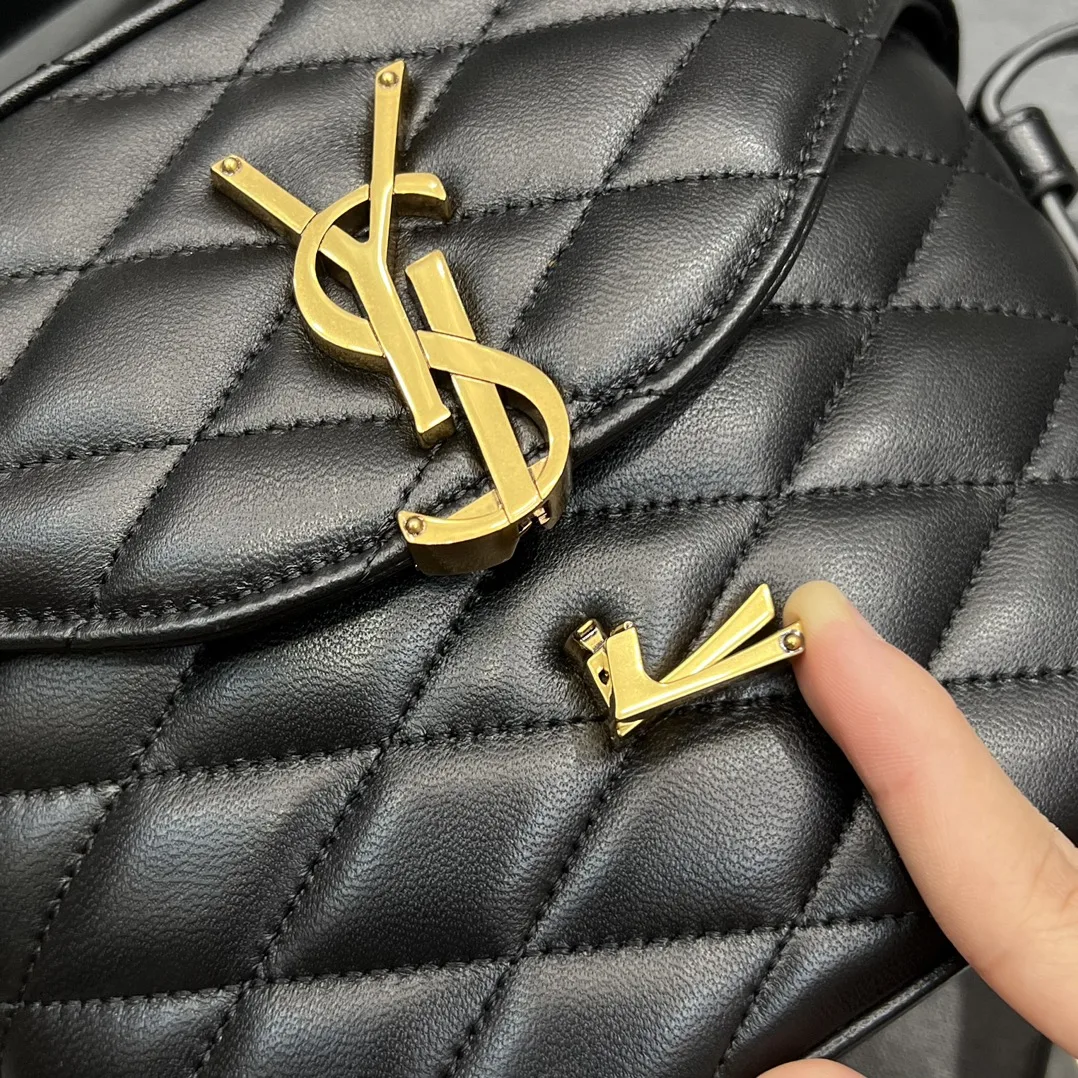 Alternative view of Saint Laurent June Box Bag Black