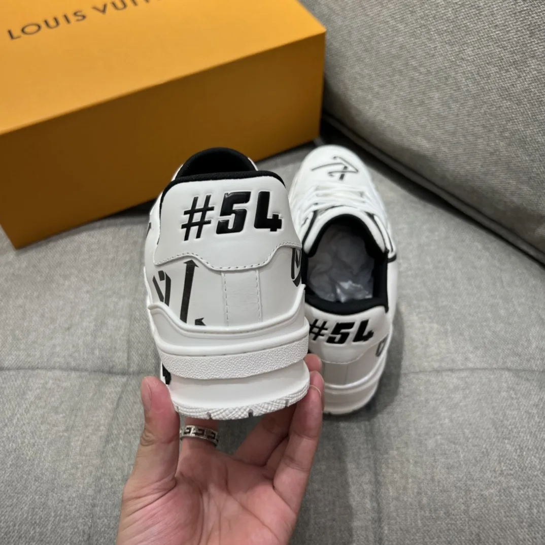 Louis Vuitton LV Trainer Sneaker Black LV 1AAGY7 - Image 5