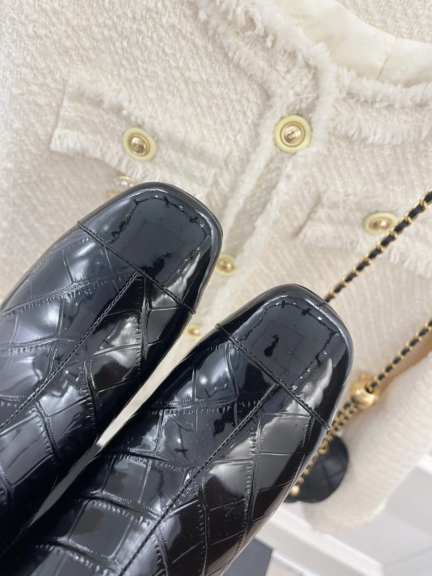 Chanel Women’s Short Boots Black - Image 3