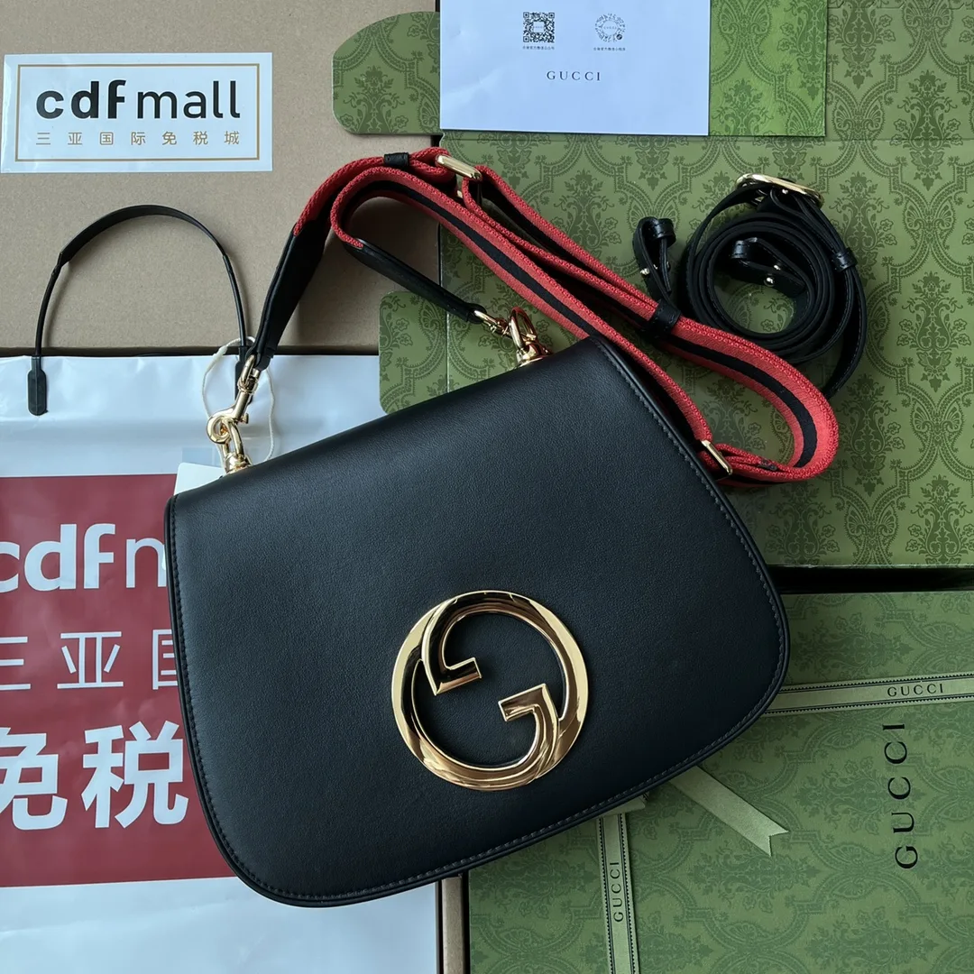 Gucci Blondie Mini Bag Black - Image 7
