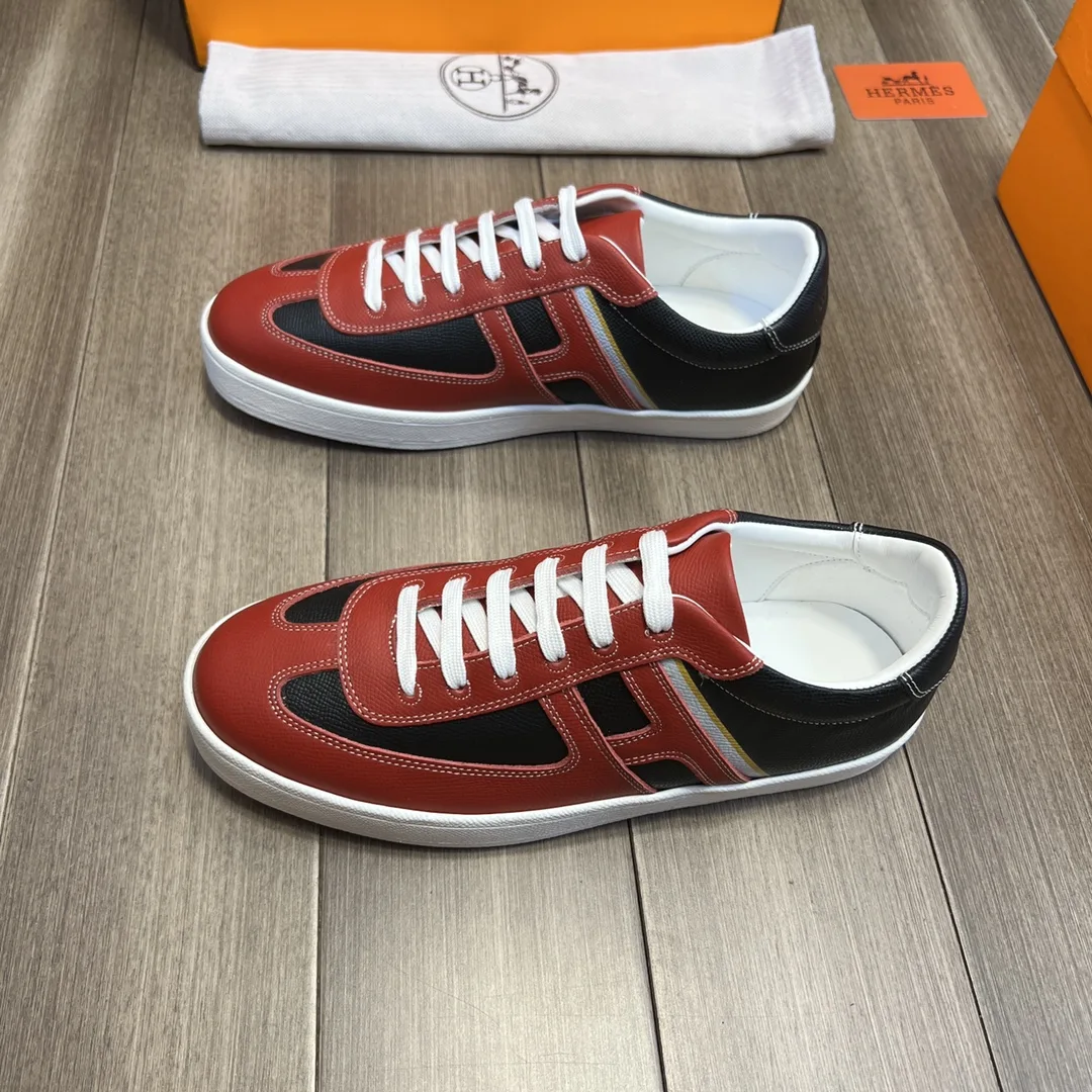 Alternative view of Hermes Boomerang Sneaker Red