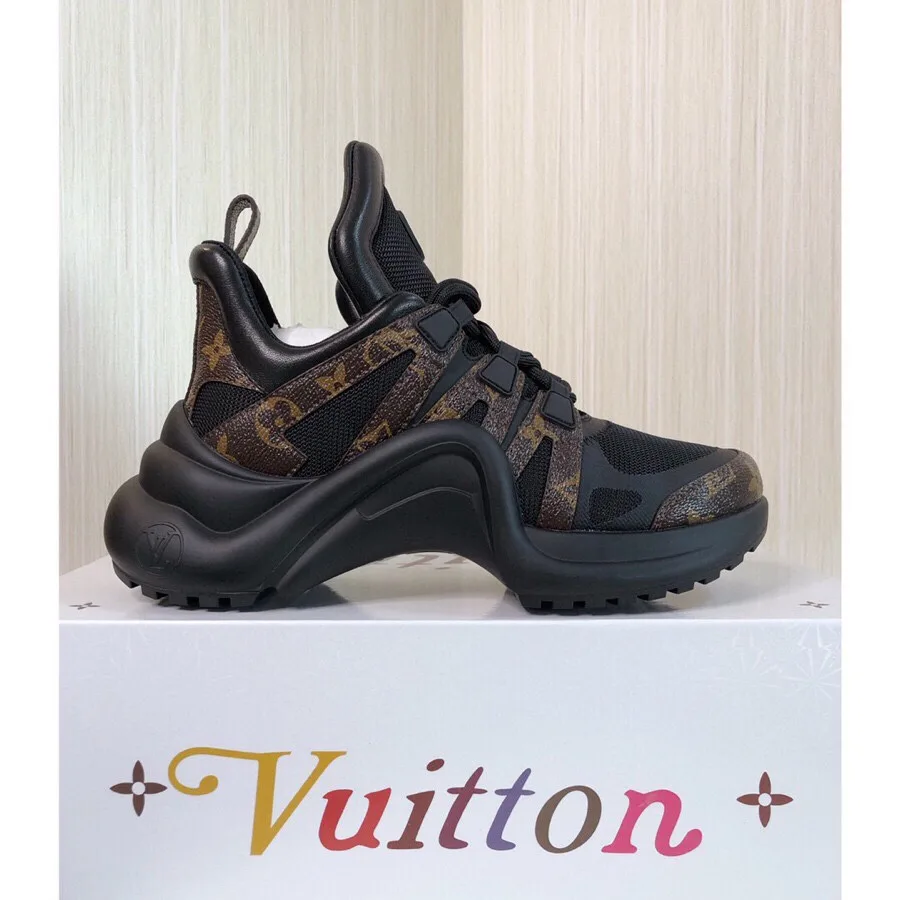 Louis Vuitton LV Archlight Sneaker Black 1A43LL - Image 3