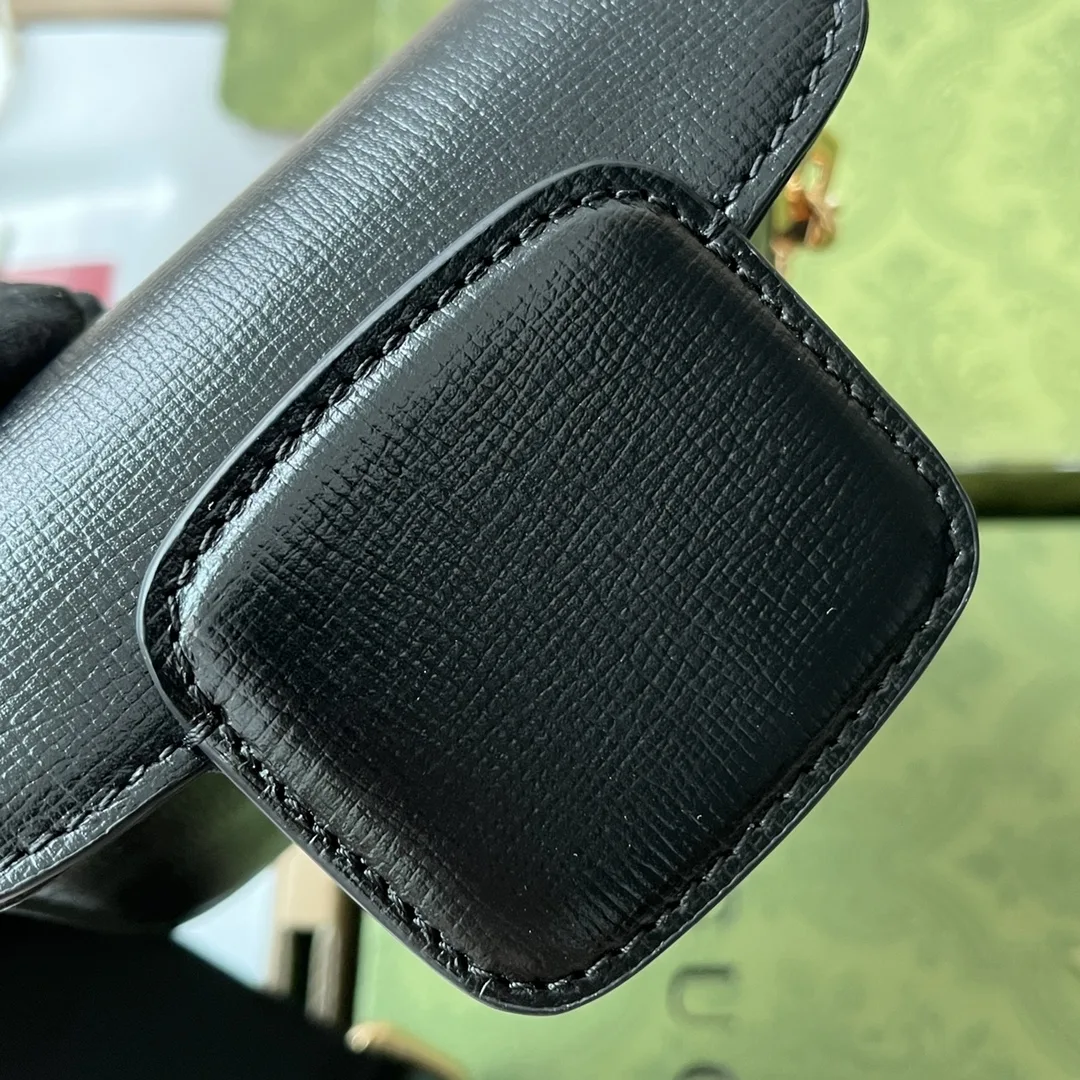 Gucci Horsebit 1955 Strap Wallet Black - Image 3
