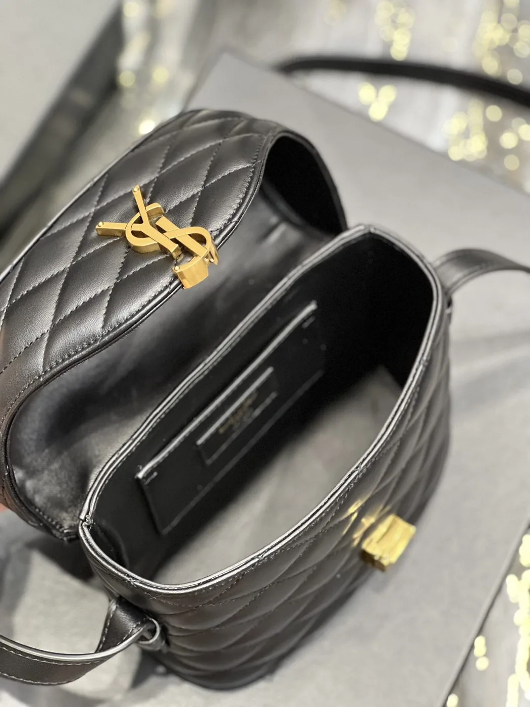 Saint Laurent June Box Bag Black - Image 4
