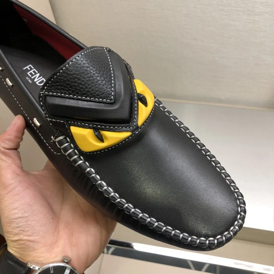 Fendi Force Black Loafers - Image 3