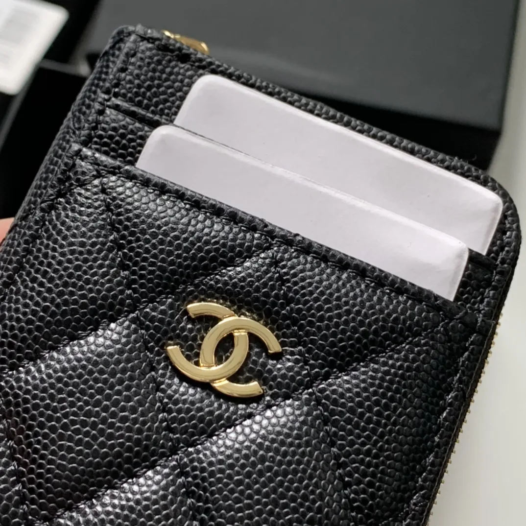 Chanel Zipped Coin Purse Pink Bag / - Image 6