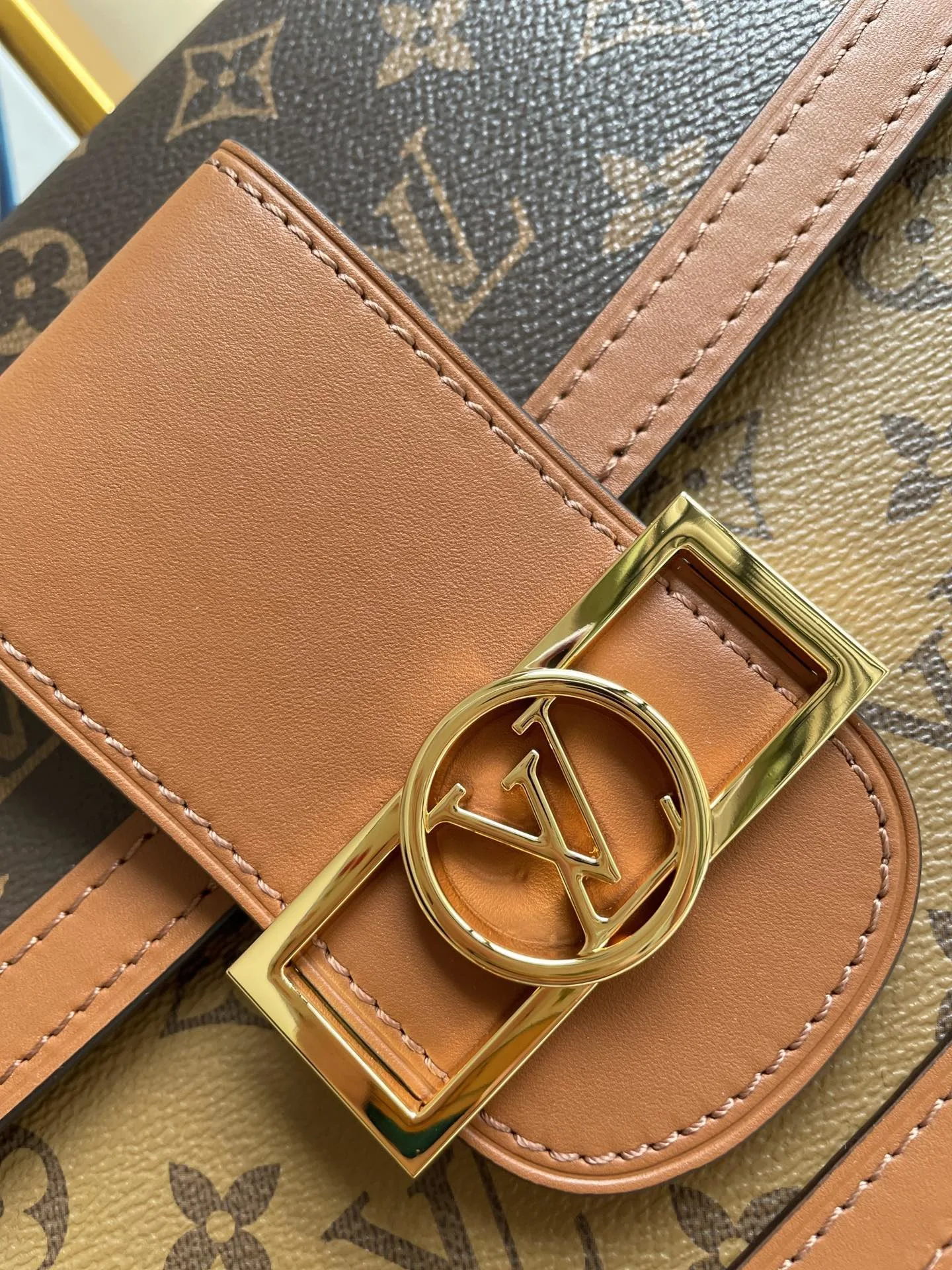 Louis Vuitton Dauphine MM Monogram And Monogram Reverse Canvas By Nicolas Ghesquière For The Cruise Collection, Women’s Handbags, Shoulder Bags LV - Image 3
