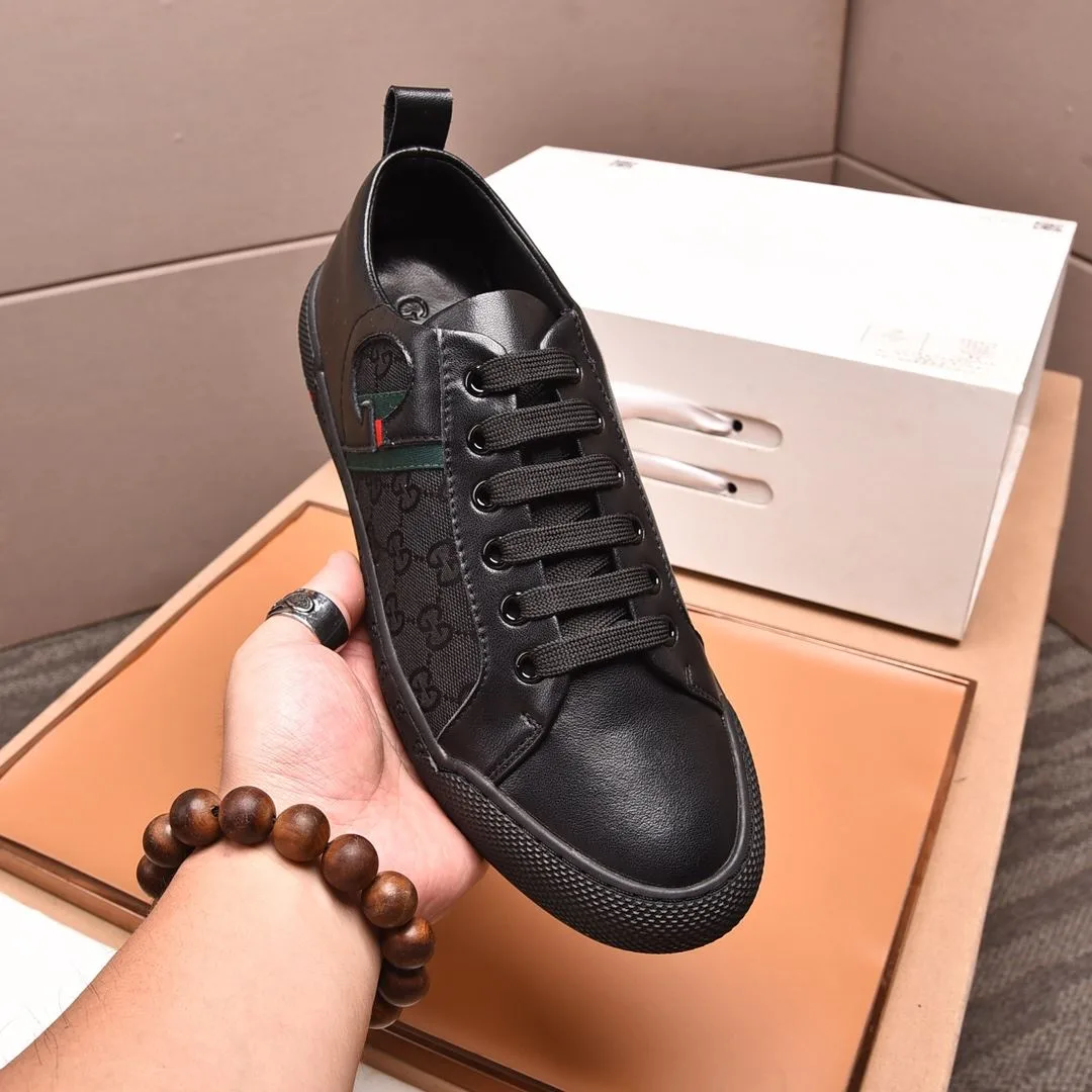 Alternative view of Gucci Men’s GG Sneaker With Web G Black