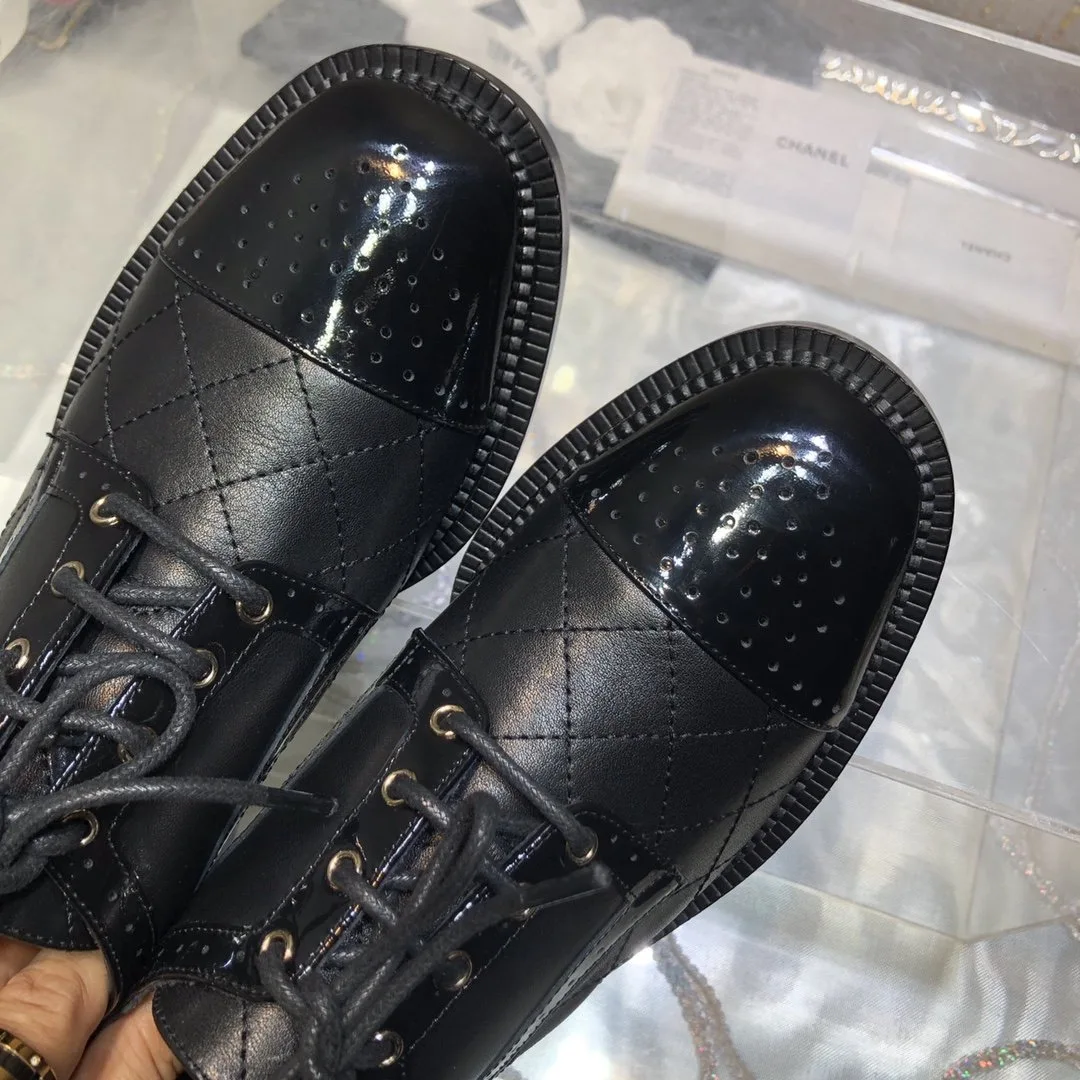 Alternative view of Chanel Women’s Laced Shoes Black