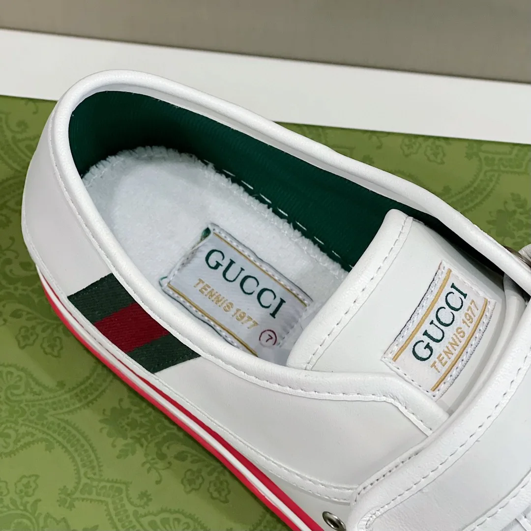 Gucci Men’s Tennis 1977 Sneaker White - Image 3