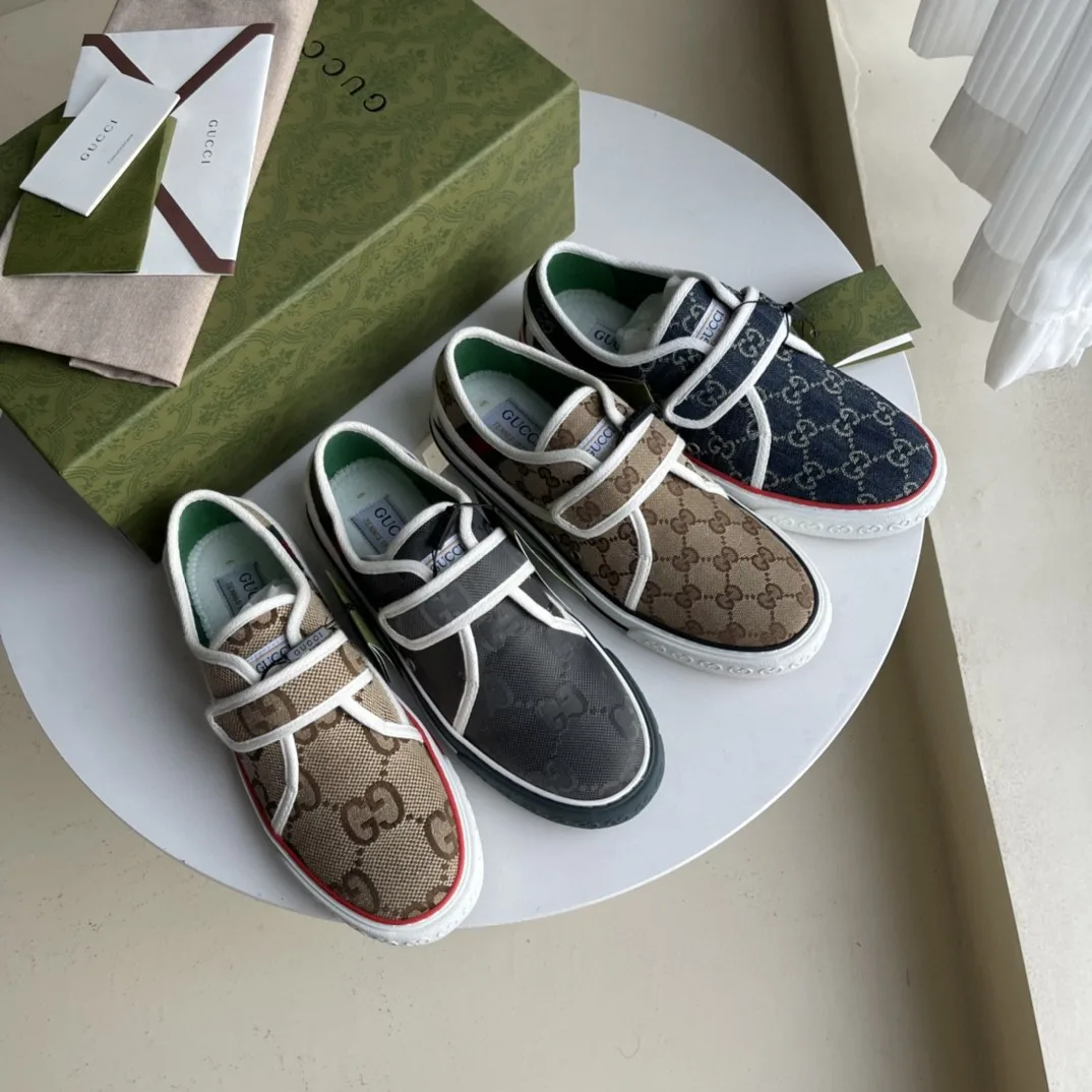 Gucci Women’s Tennis 1977 Sneaker Brown Red - Image 3