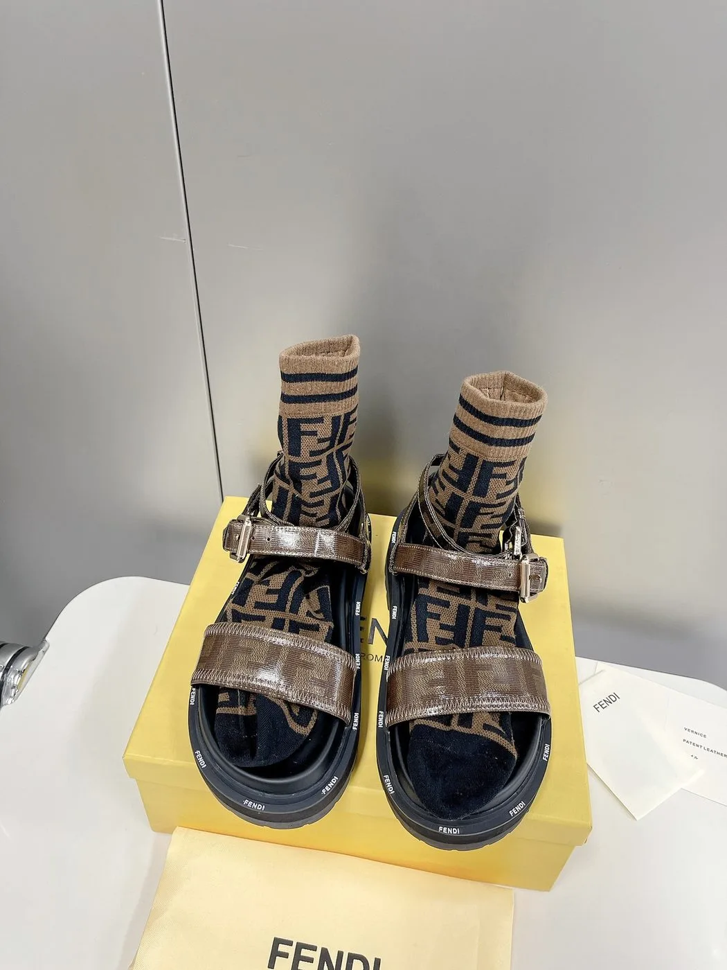 Fendi Brown FF