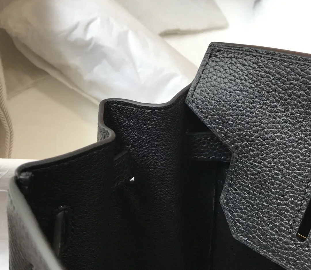 Hermes Birkin Top Handle Bag / Brown Gold Hardware - Image 7