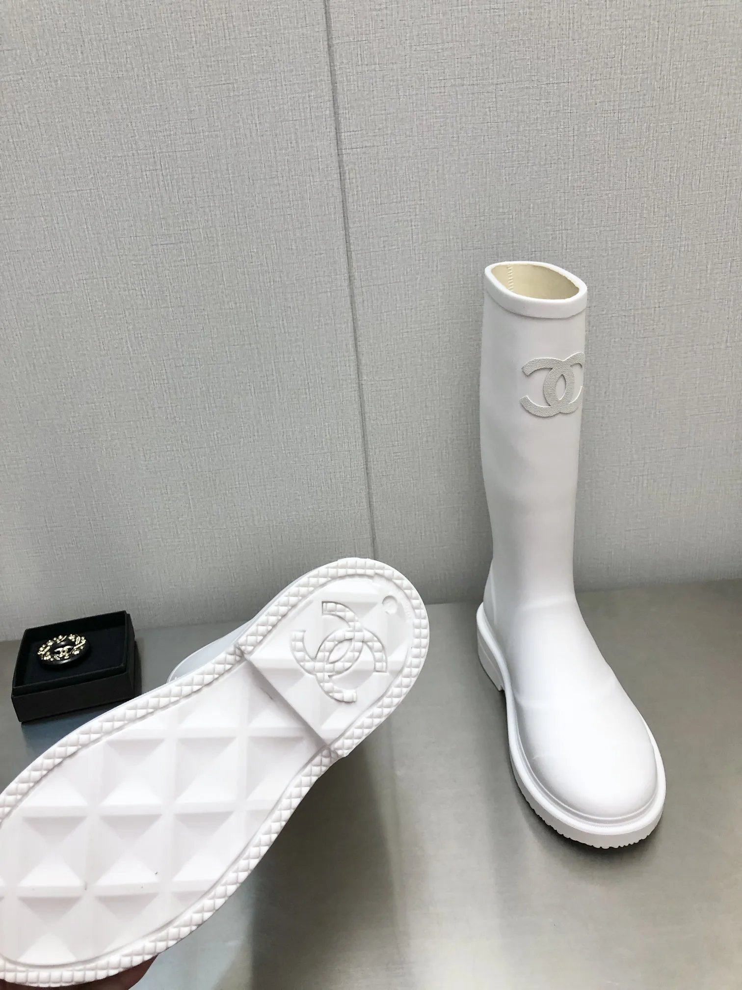 Alternative view of Chanel Women’s Hight Boots White