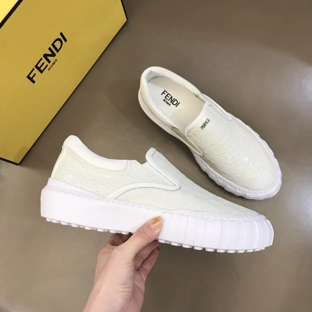 Alternative view of Fendi Force Slip On Sneakers White 7E1454