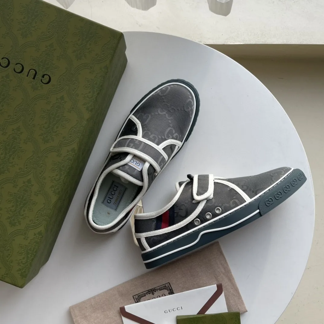 Gucci Men’s Tennis 1977 Sneaker Black - Image 3