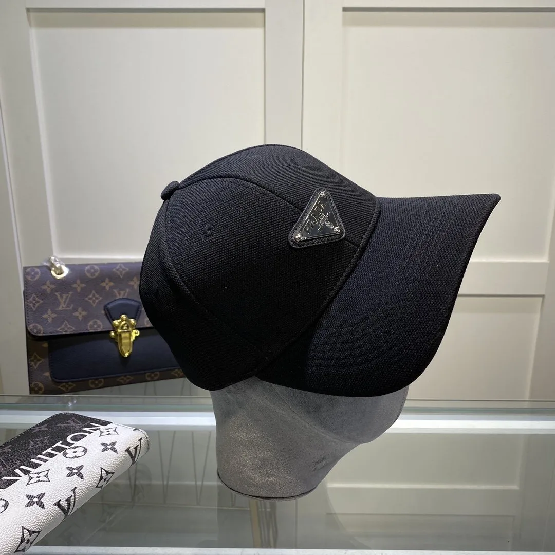 Alternative view of Prada Drill Baseball Cap Dark Pink Prada
