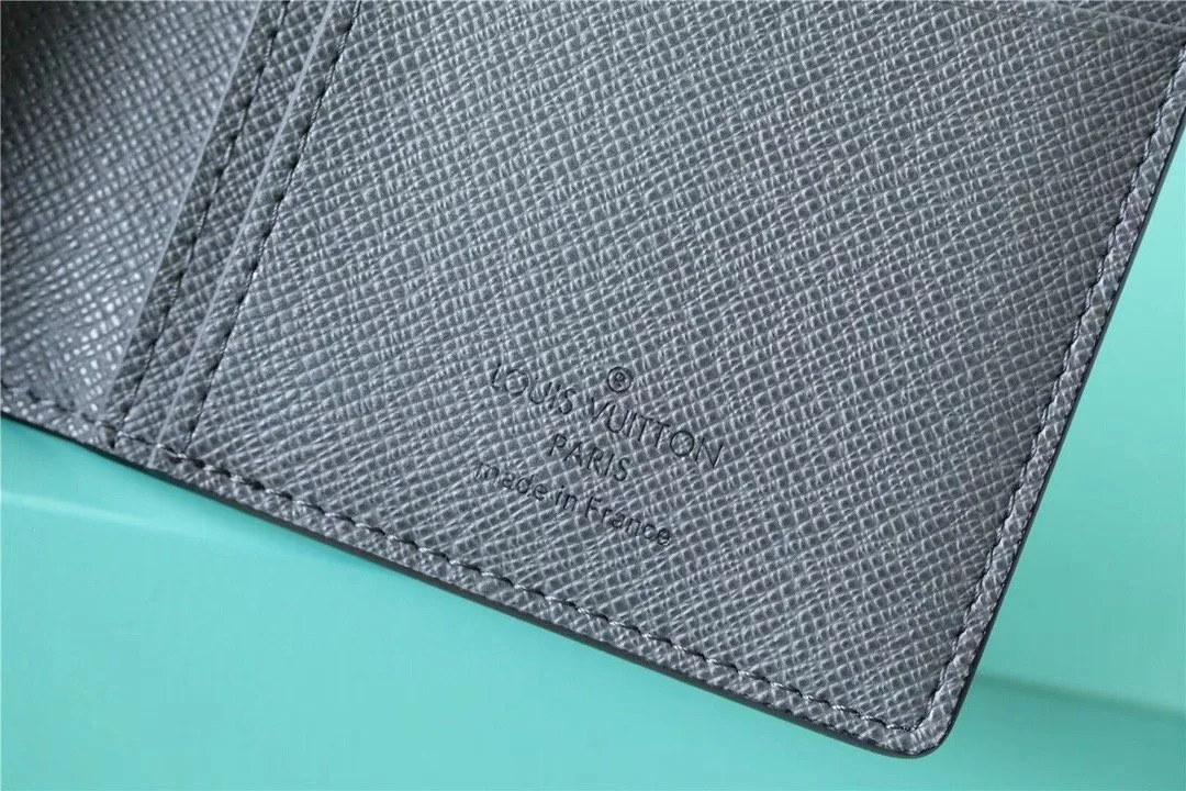 Louis Vuitton Brazza Wallet Monogram Eclipse Canvas , / - Image 3
