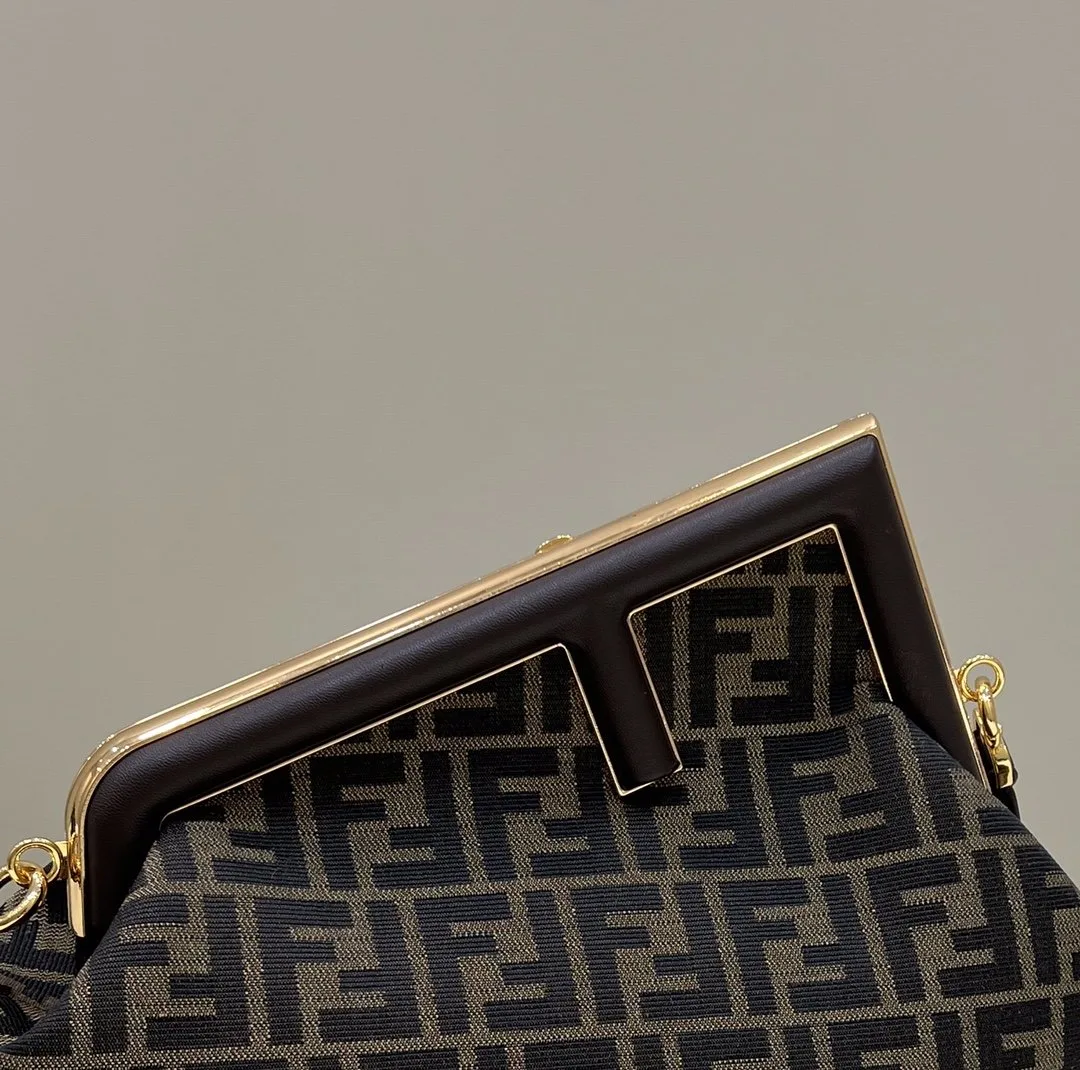 Alternative view of Fendi First Large Brown Canvas