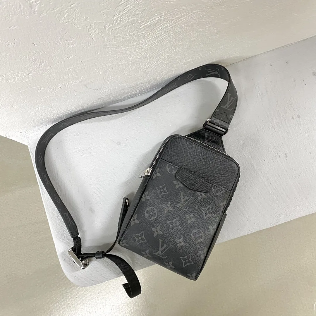 Alternative view of Louis Vuitton Outdoor Slingbag Taigarama Noir Black