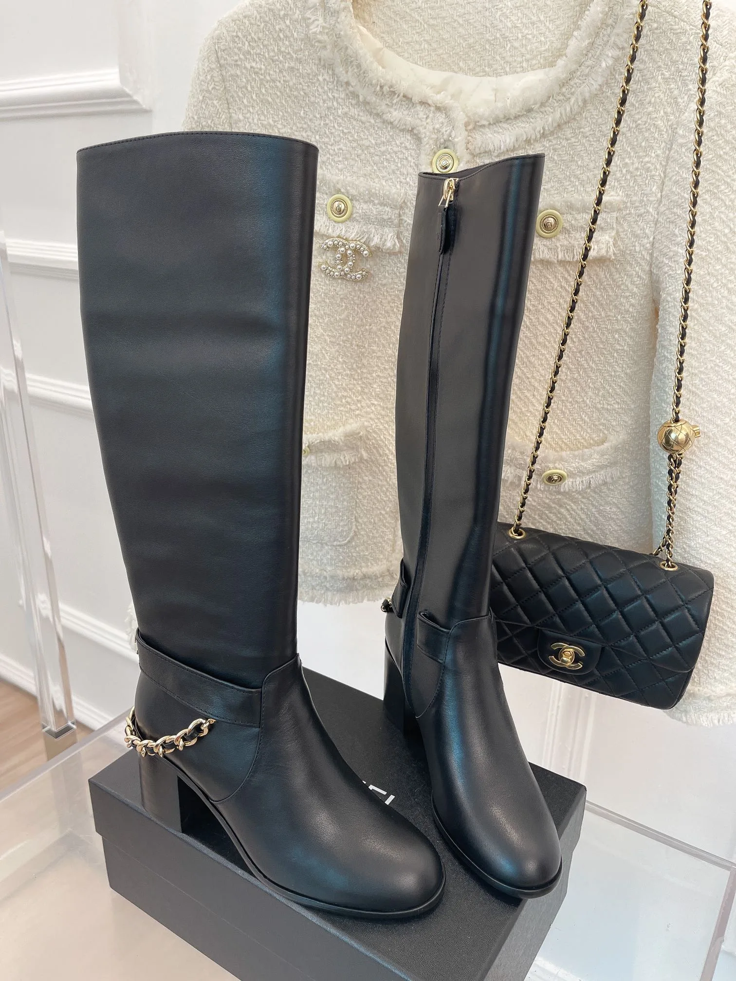Chanel High Boots