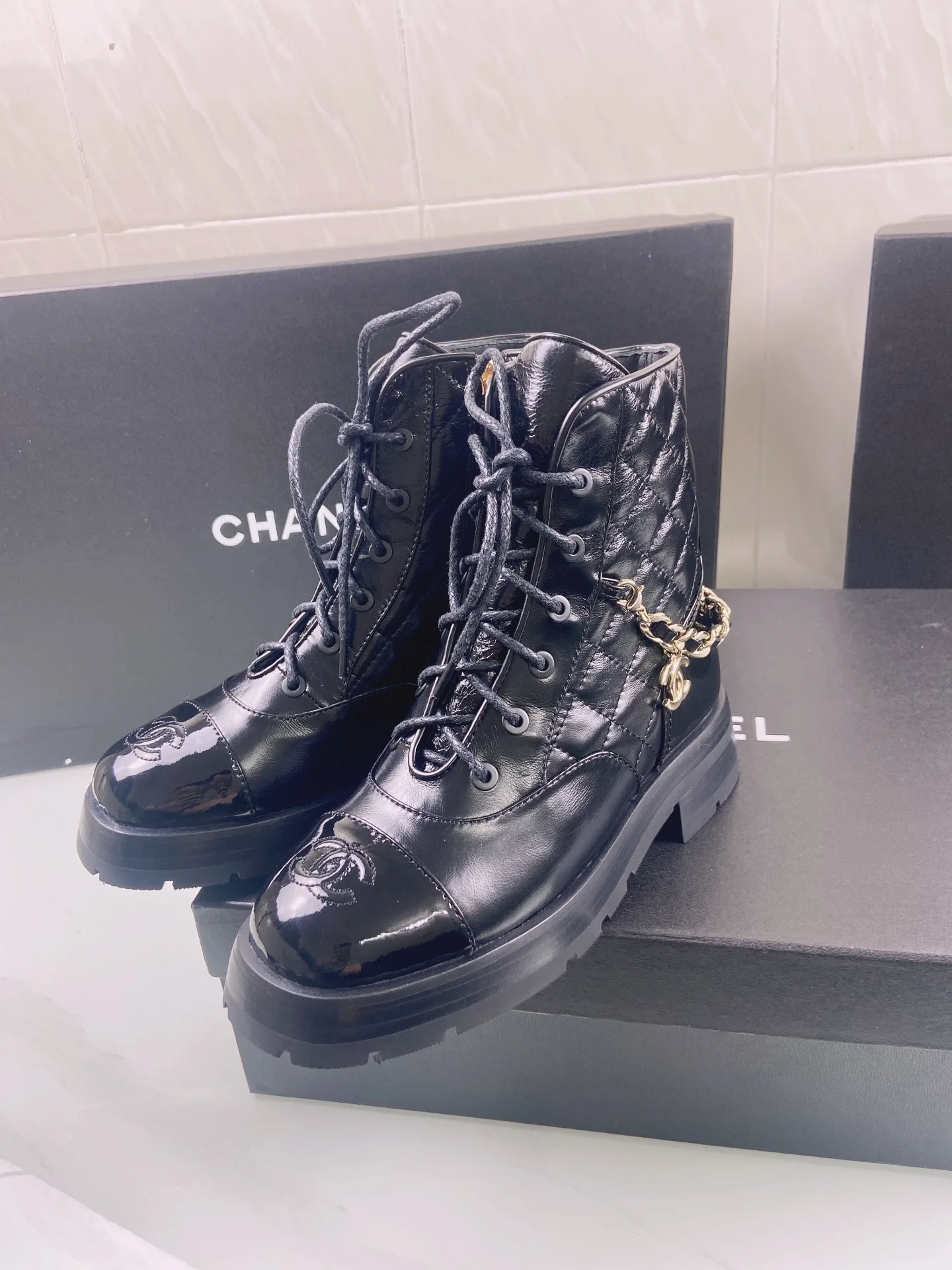 Chanel Lace- Ups