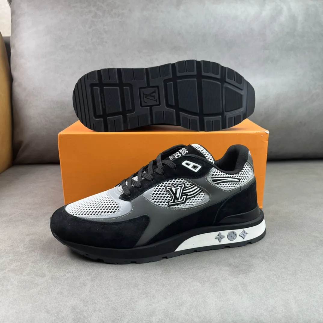 Alternative view of Louis Vuitton Run Away Sneaker Black LV 1A9J17