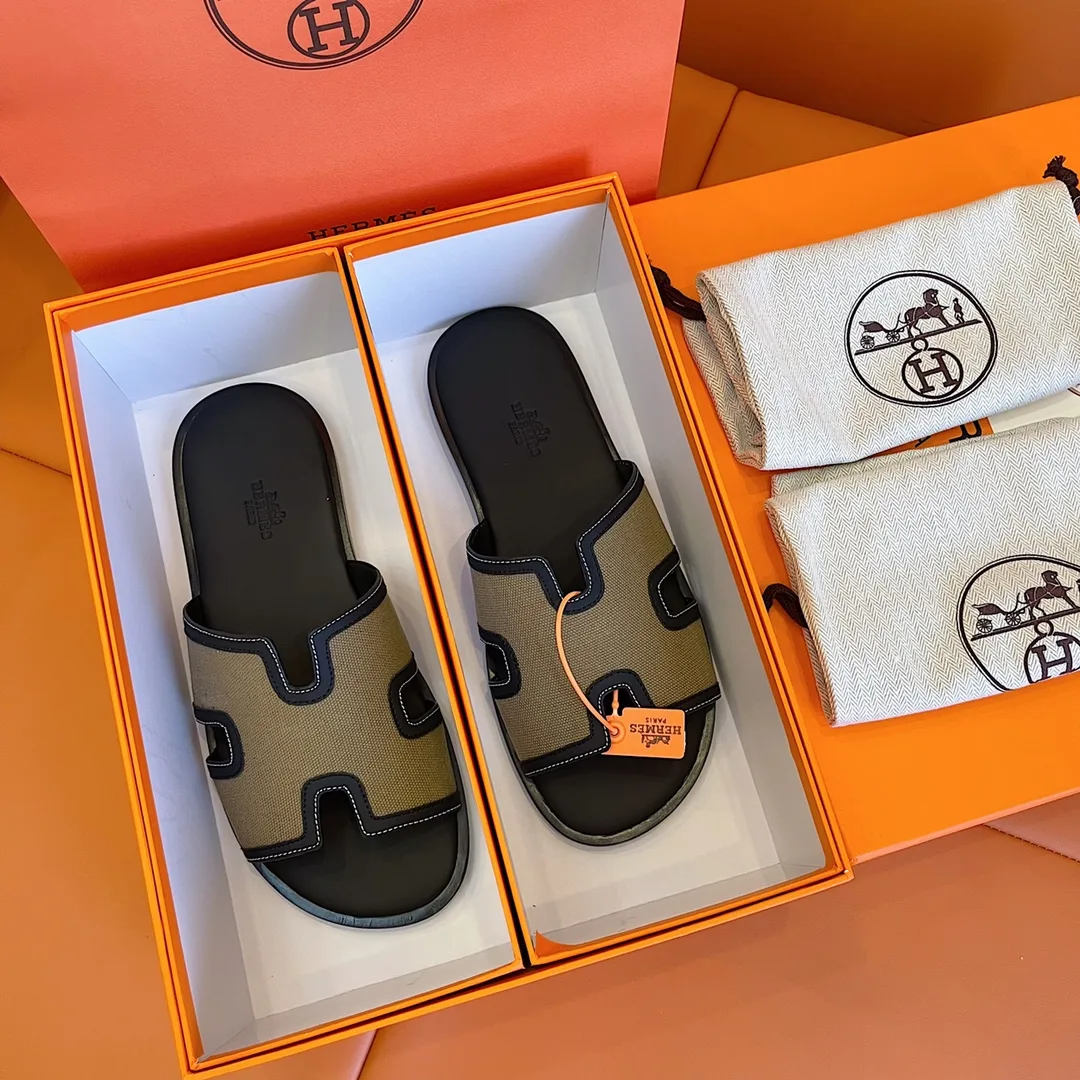Alternative view of Hermes Izmir Sandals Black/ Beige