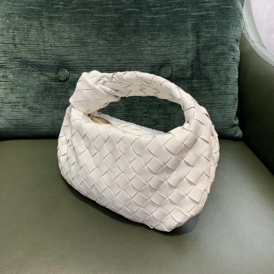 Bottega Veneta Mini Jodie Bag / In Chalk - Image 3