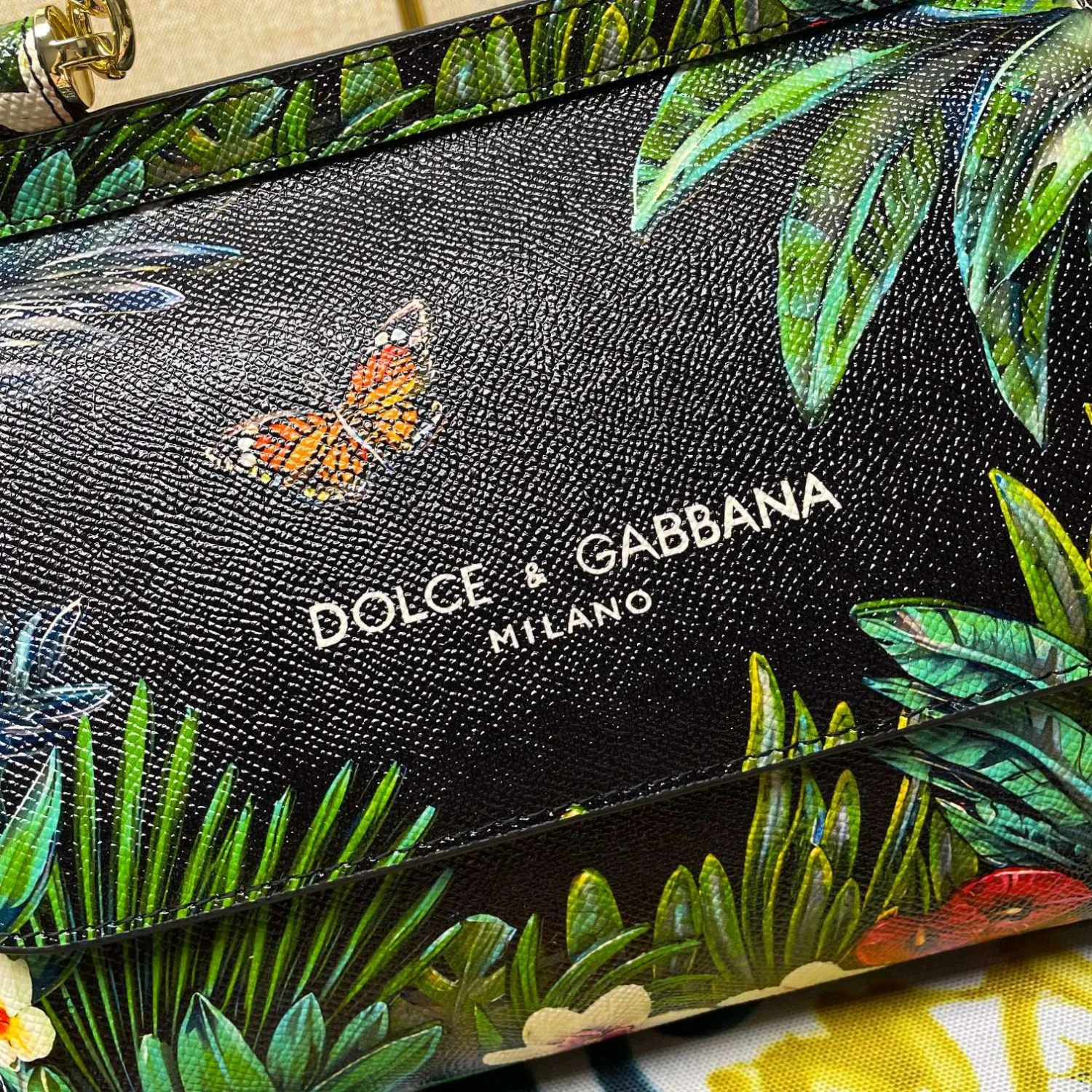 Dolce & Gabbana Milano Sicily Bag Green / - Image 6