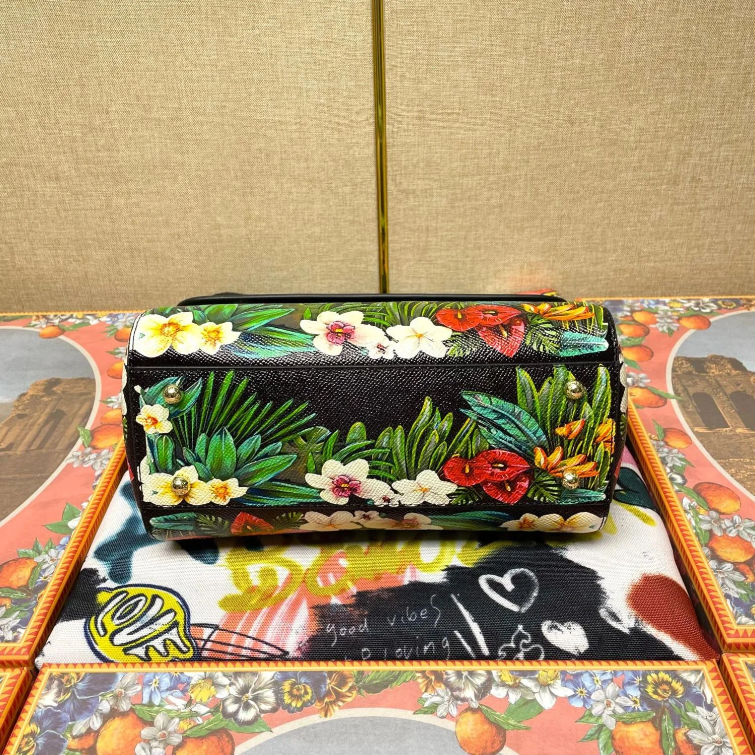 Dolce & Gabbana Milano Sicily Bag Green / - Image 4