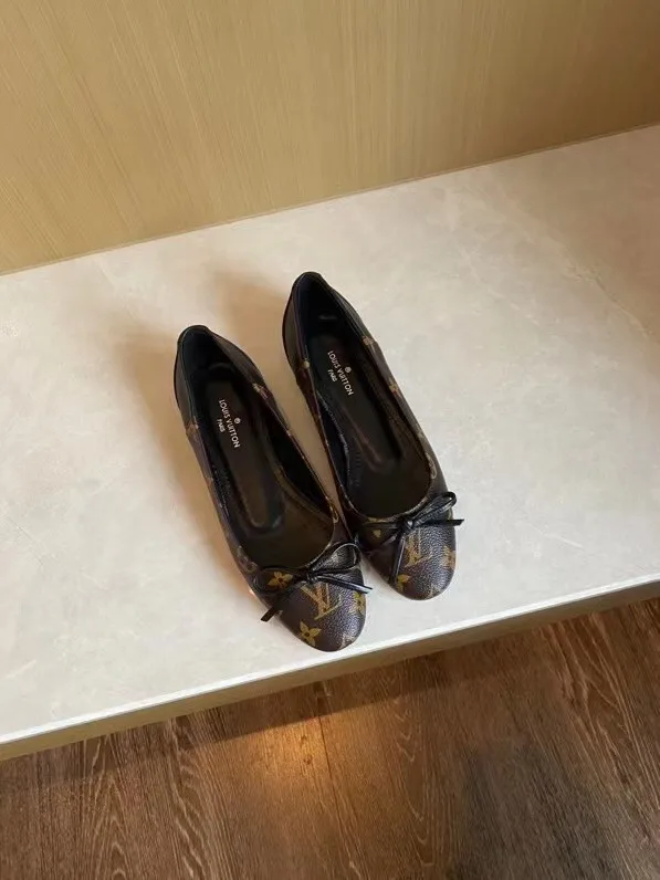 Alternative view of Louis Vuitton Women’s Joy Ballerina Brown And Black