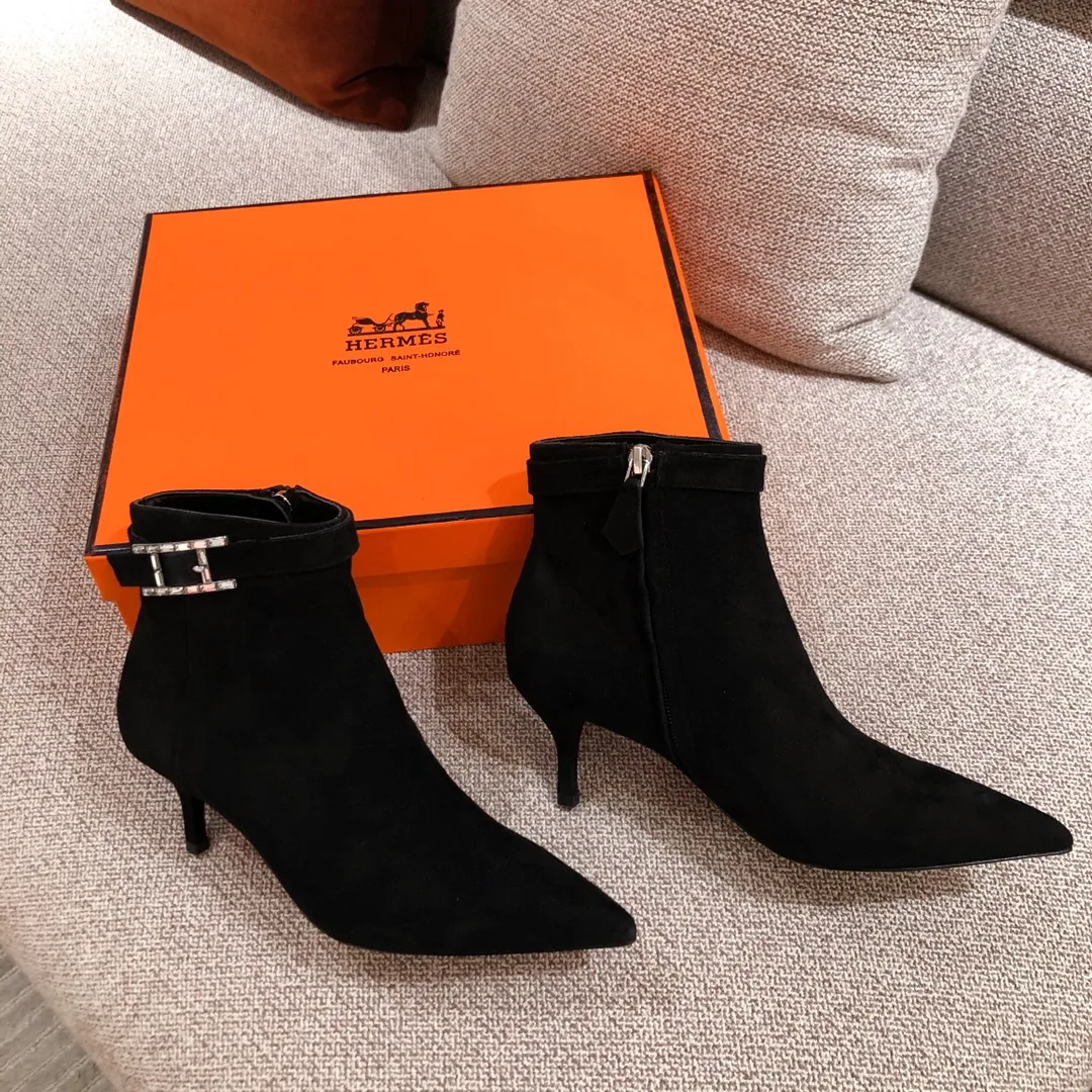 Hermes Blanche Ankle