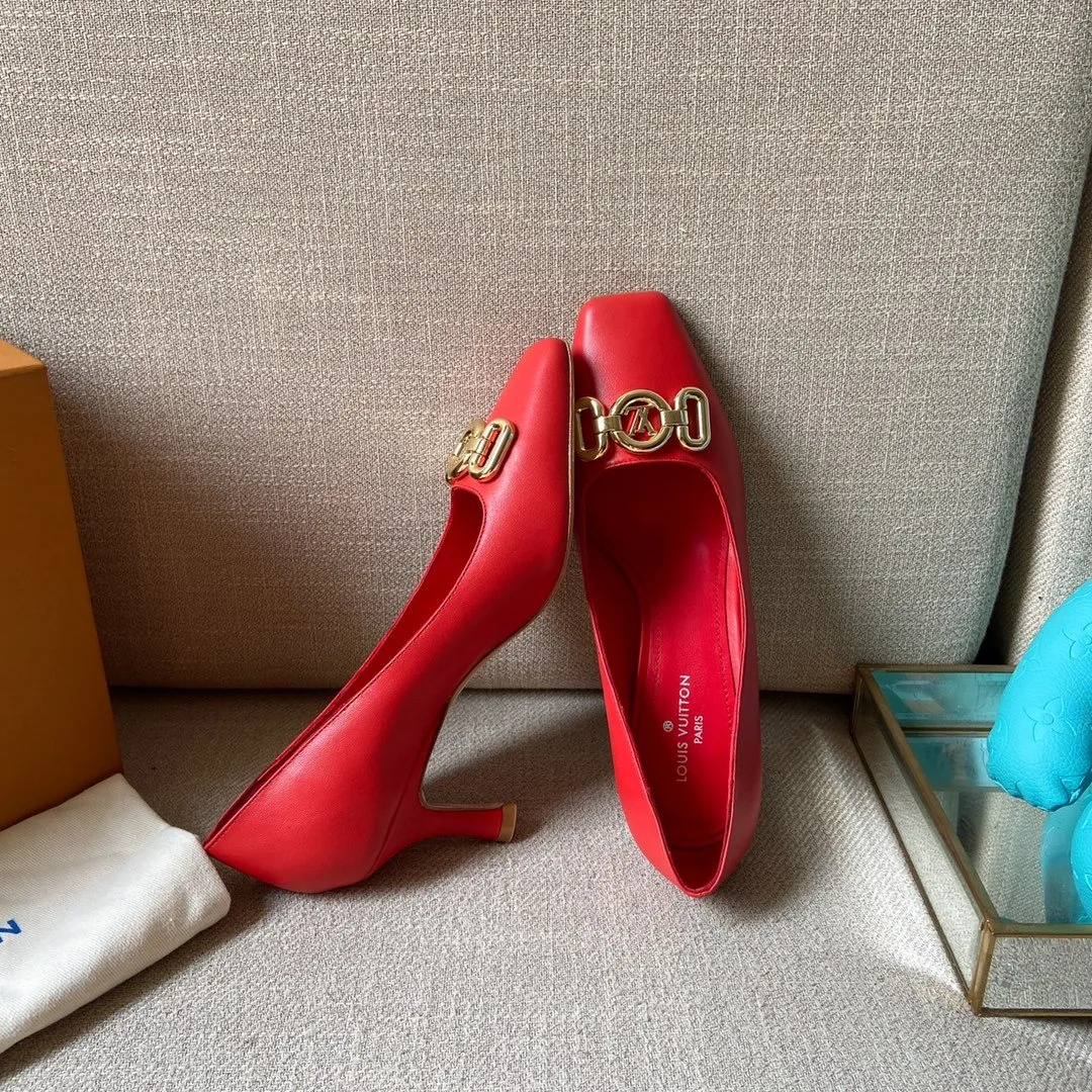 Alternative view of Louis Vuitton Women’s Rotary Pump Red