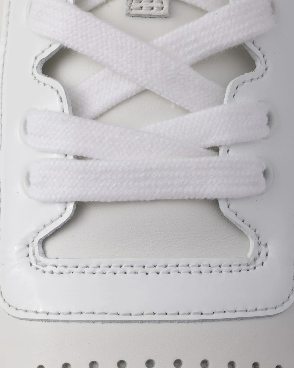 Prada Downtown Leather Sneakers White 2EE364_3LQB_F0009_F_D001 - Image 5
