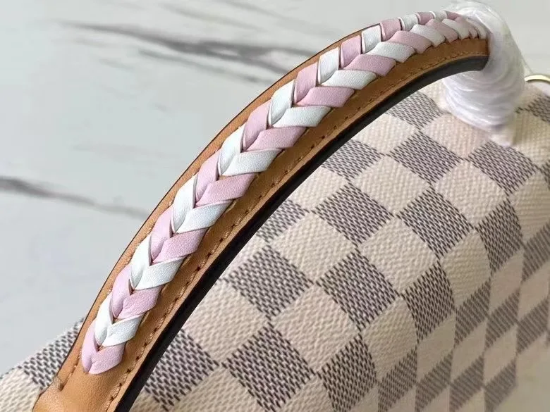 Louis Vuitton Croisette Damier Azur Canvas Pink - Image 3