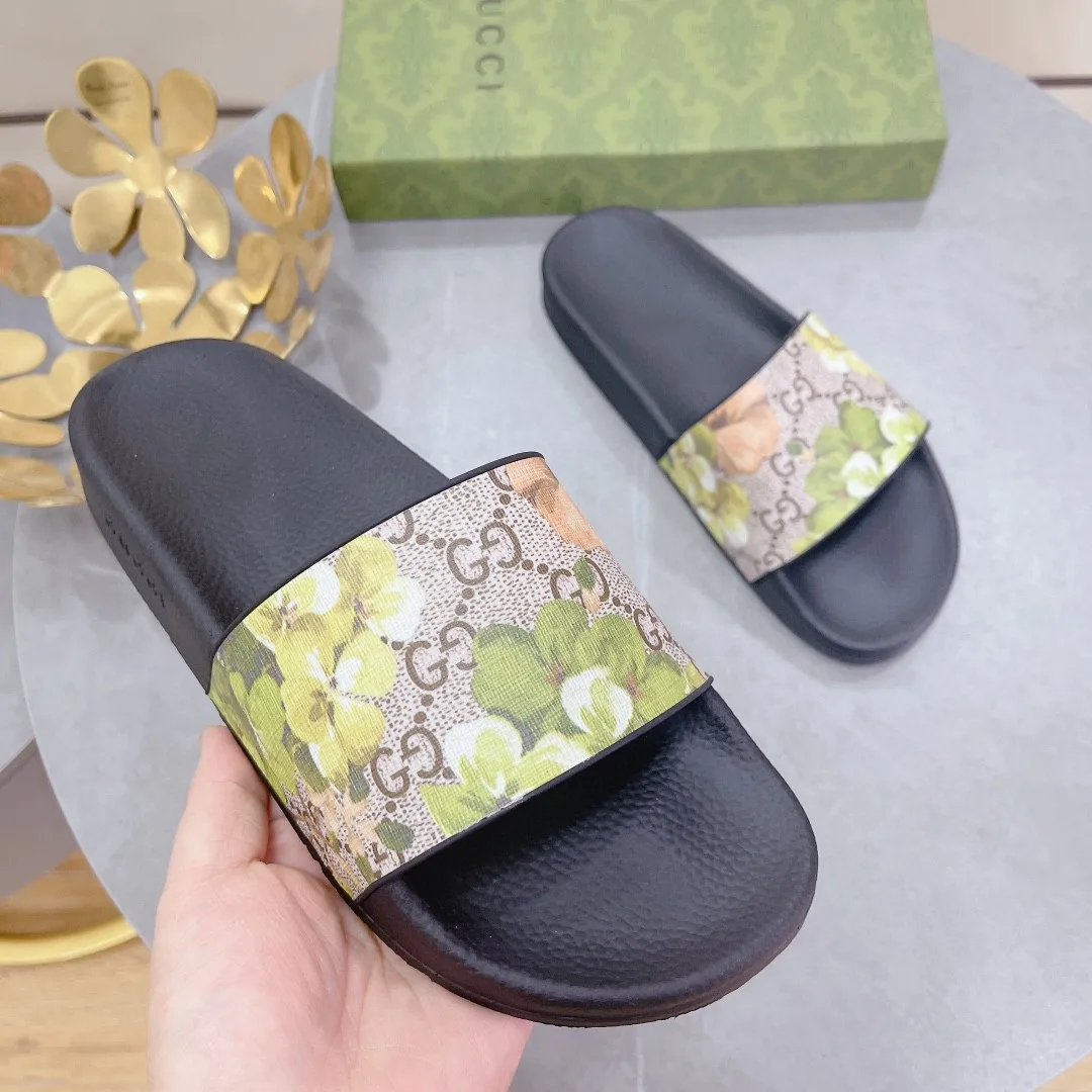 Alternative view of Gucci Women’s GG Pursuit Floral Slider Green
