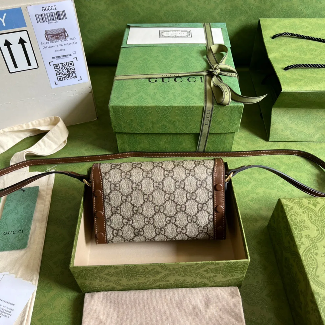 Gucci Horsebit 1955 Mini Bag Beige / GG - Image 3