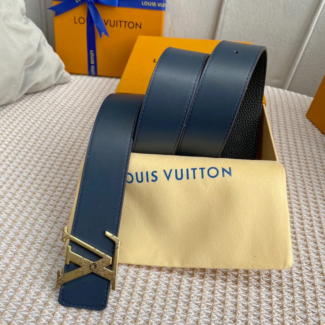 Louis Vuitton Iconic Reversible LV Belt Grey LV Women - Image 3
