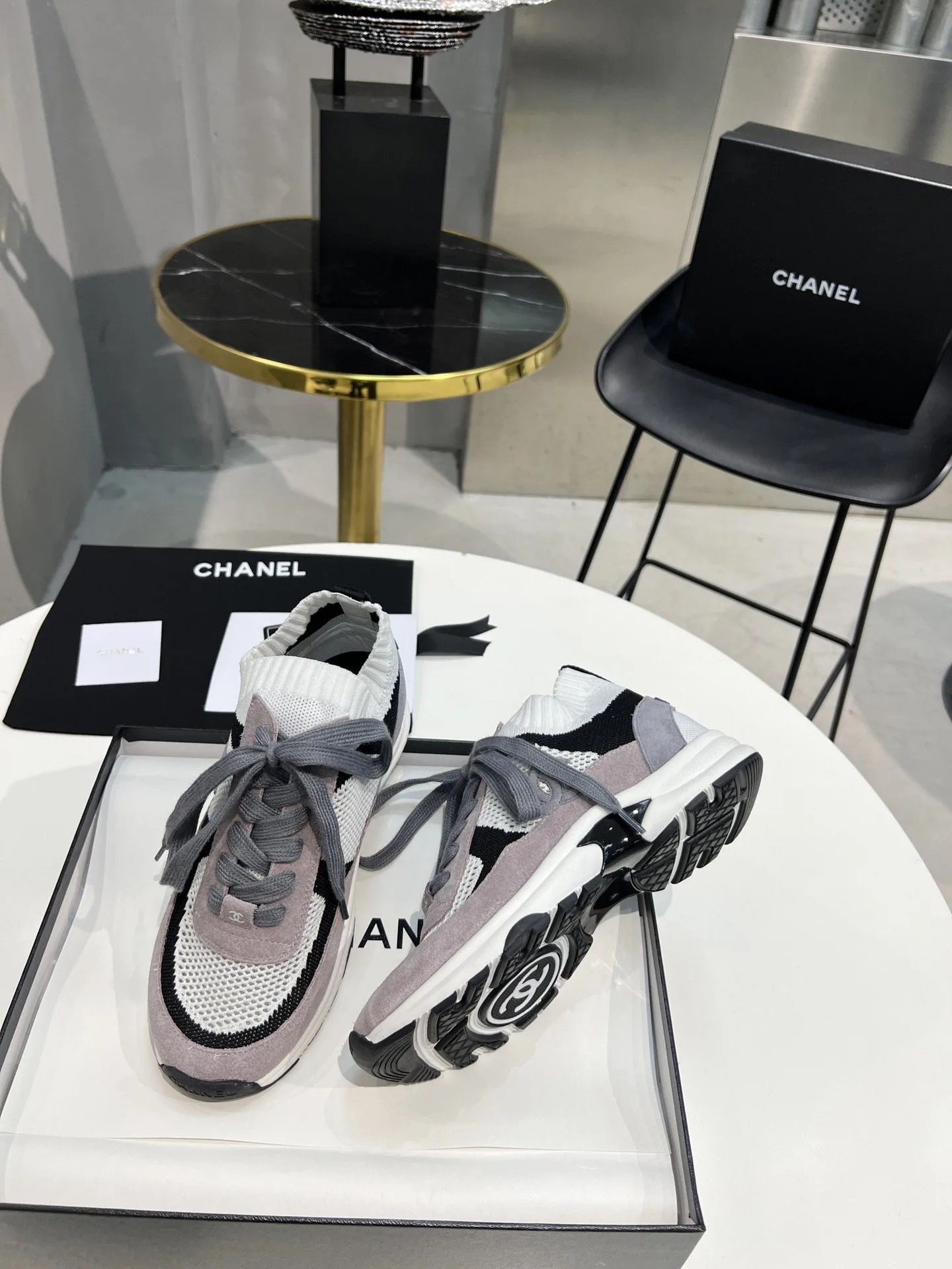 Chanel Sneakers Purple , Shoes - Image 8