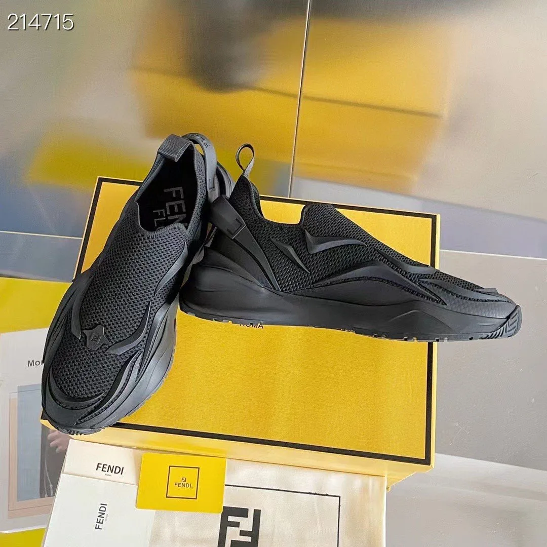 Alternative view of Fendi Flow Black Sneakers 7E1504AHI8F0ABB