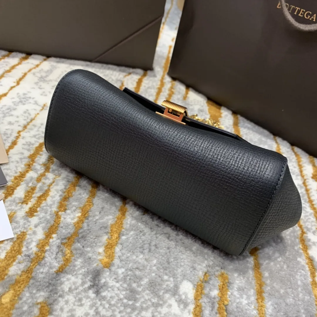 Bottega Veneta Mini Angle Palmellato Bag Black - Image 3