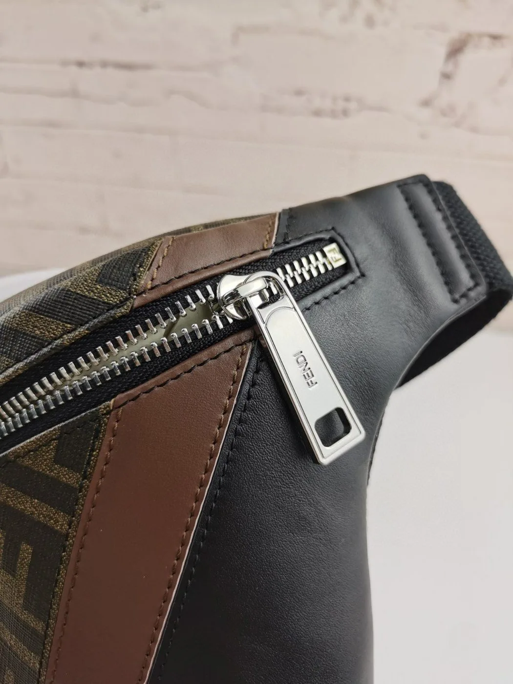 Fendi Belt Bag Khaki/Brown - Image 5
