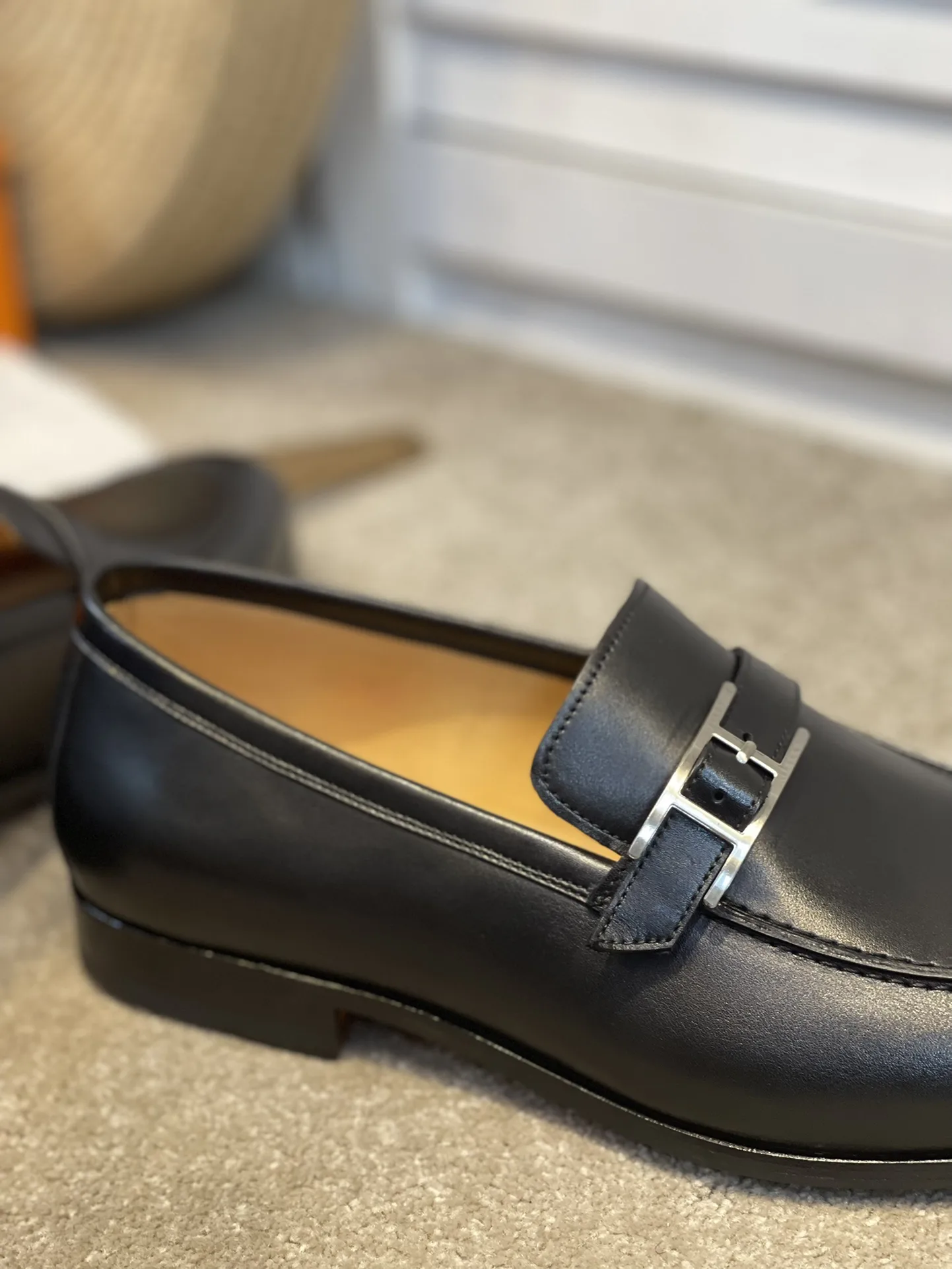 Hermes Monterey Loafer Black - Image 5