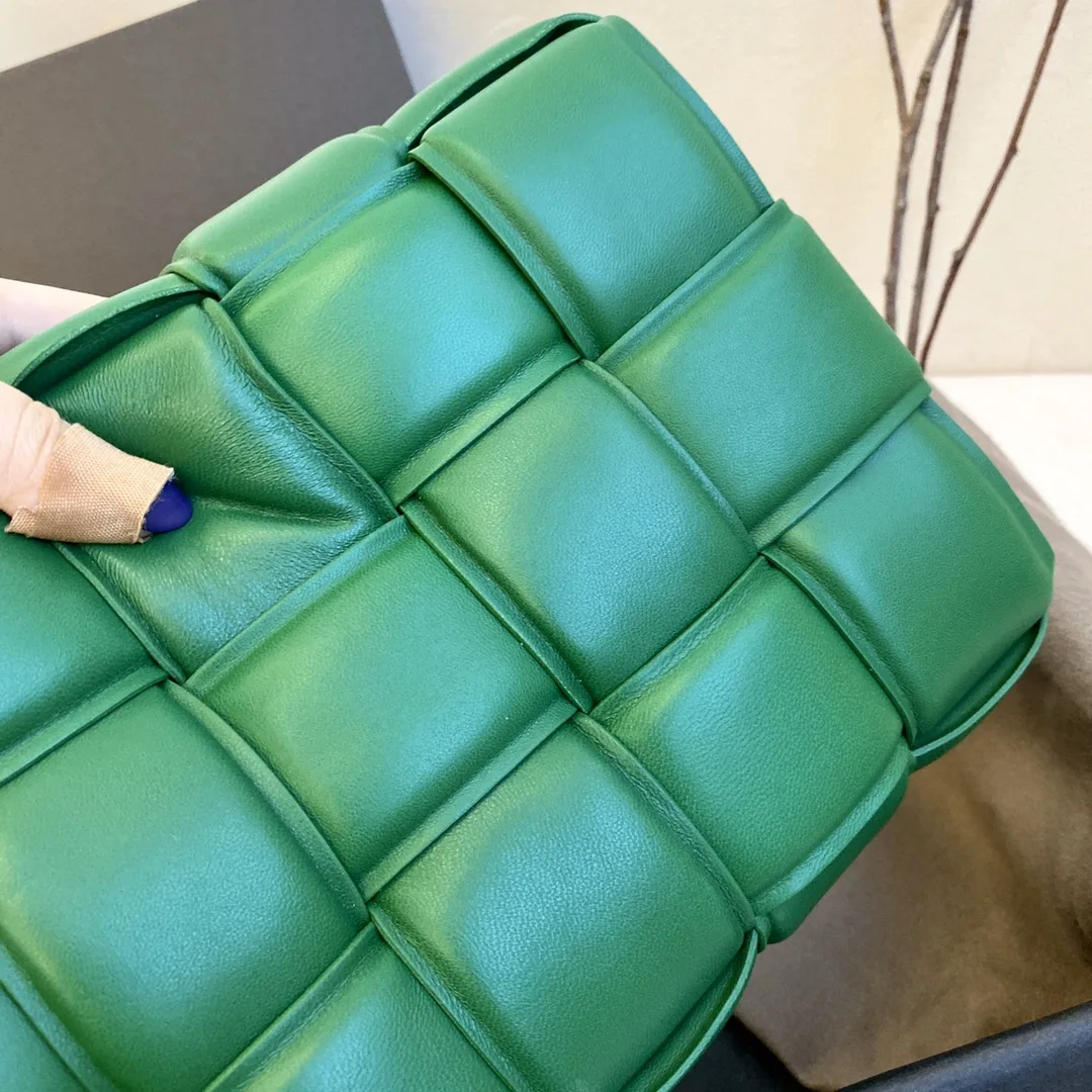 Alternative view of Bottega Veneta Padded Cassette Bag / In Green